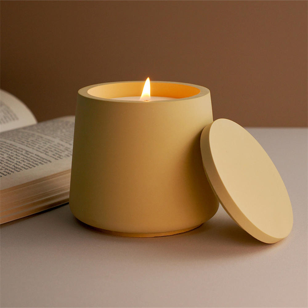 Food Storage Made Easy - Candle Jar Silicone Mold With Lid