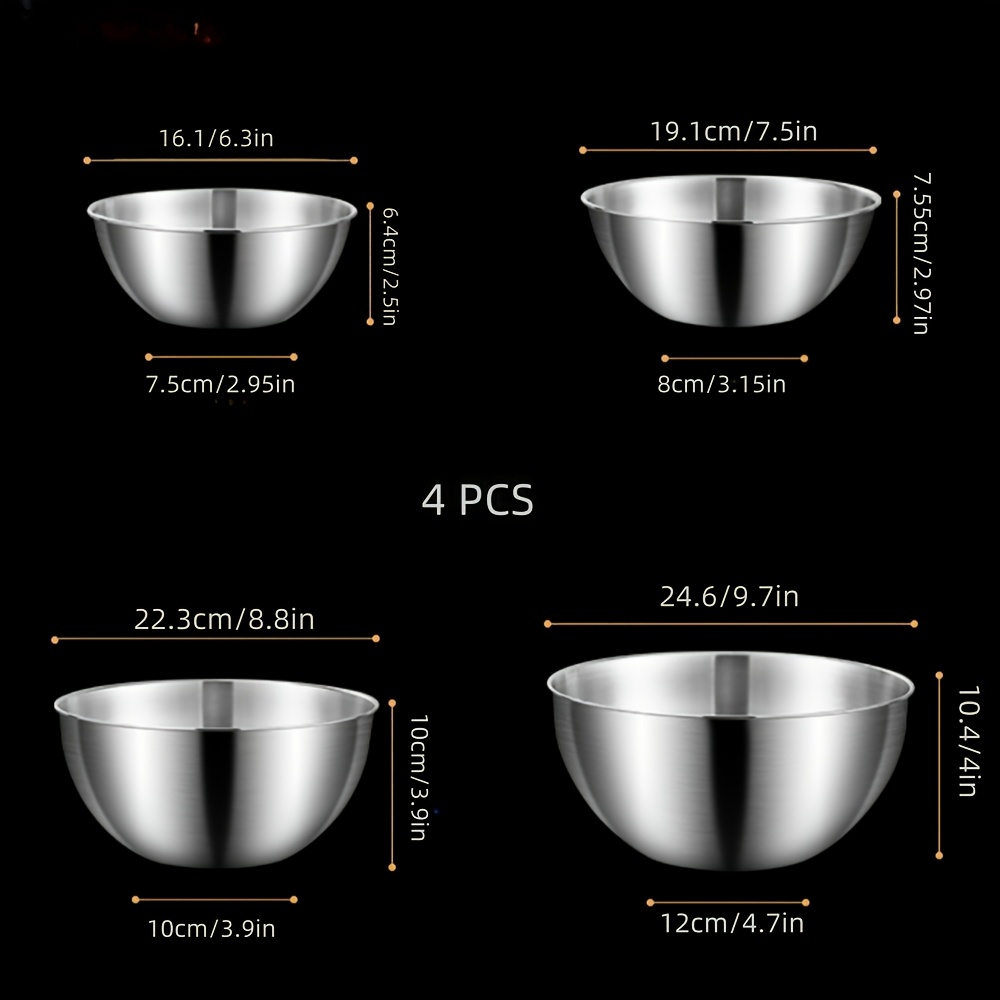 4-Piece Set Stainless Steel Sa - Food Storage And Preparation recension och pris