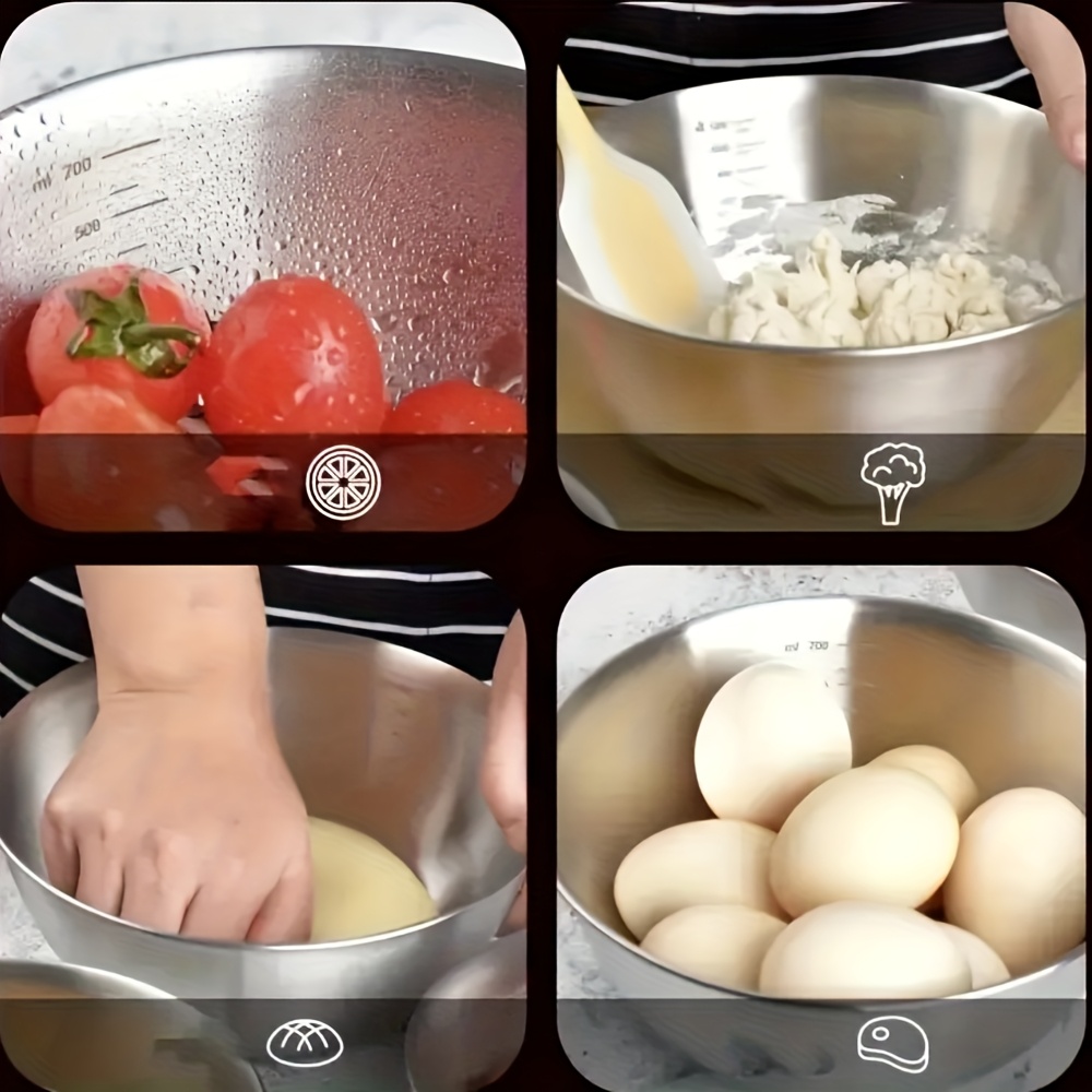 4-Piece Set Stainless Steel Sa - Food Storage And Preparation recension och pris