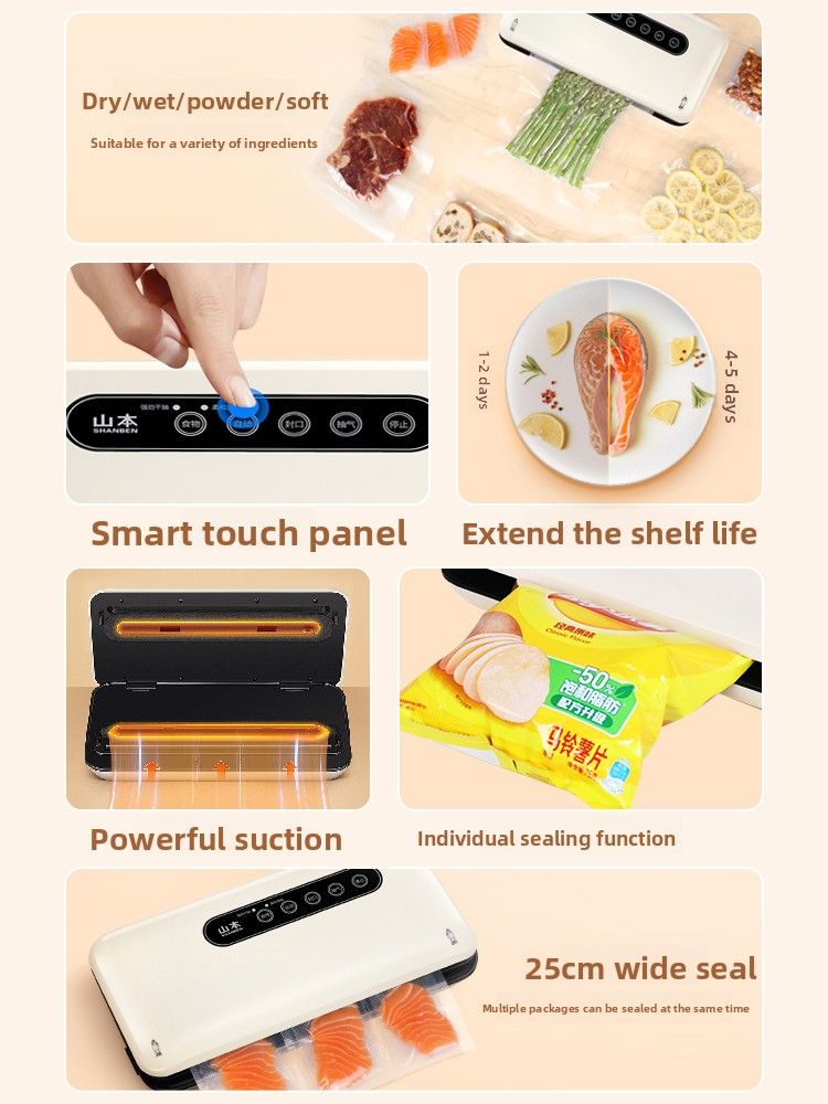 Mini Vacuum Sealer Machine Aut - Food Storage Machine recension och pris