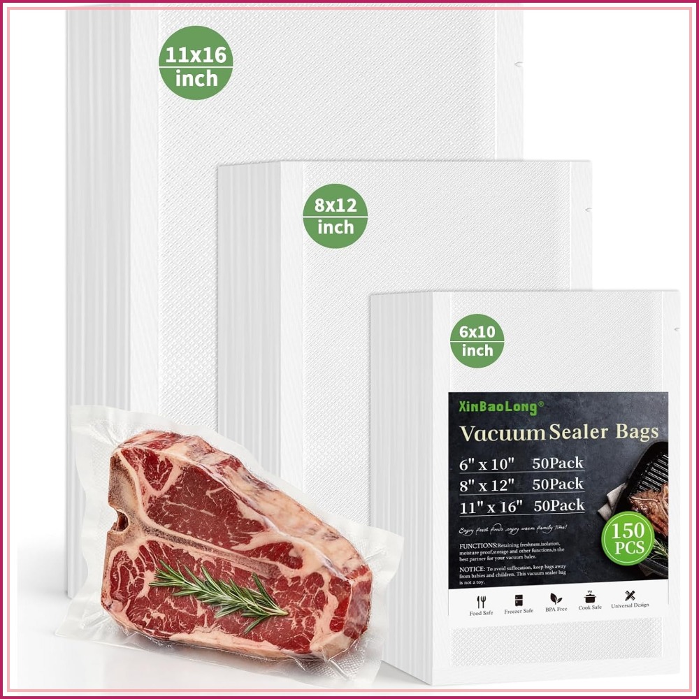 Vacuum Sealer Bags 150-Pack: G - Vacuum Sealer Bag recension och pris