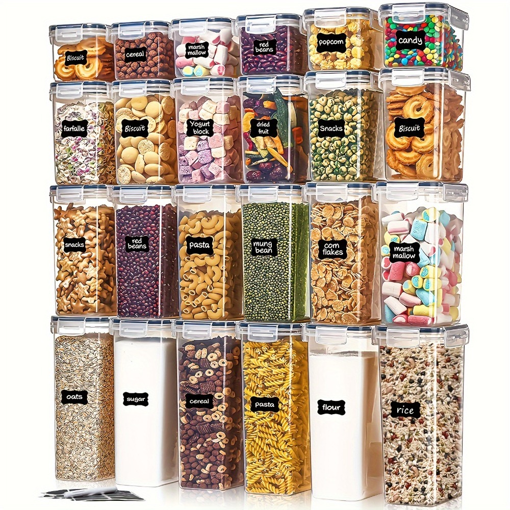 24Pcs Food Storage Containers  - Food Storage Tank recension och pris