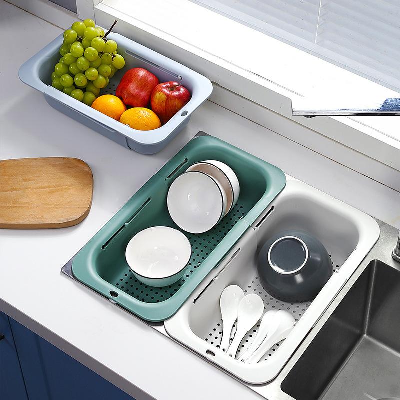 【HMA】Telescopic Drain Basket,  - Food Storage Non Toxic recension och pris