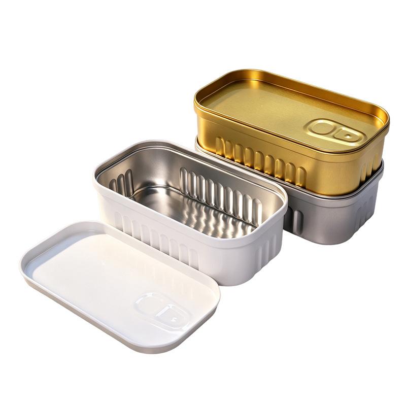 Sardine Can Shaped Storage Tin - Food Storage Non Toxic recension och pris