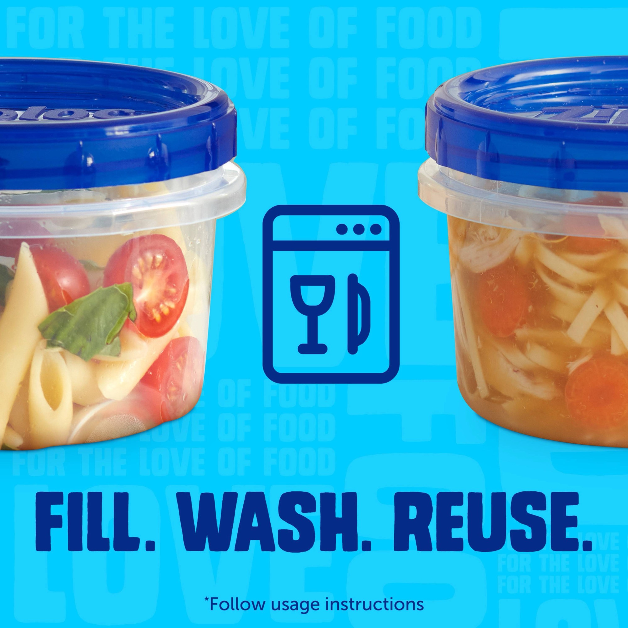 2ct Small Twist Lock Food Stor - Food Storage Prep Containers recension och pris