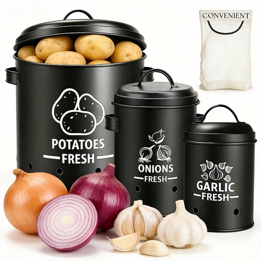 Potato Onion Garlic Storage Bi - Food Storage Tank recension och pris