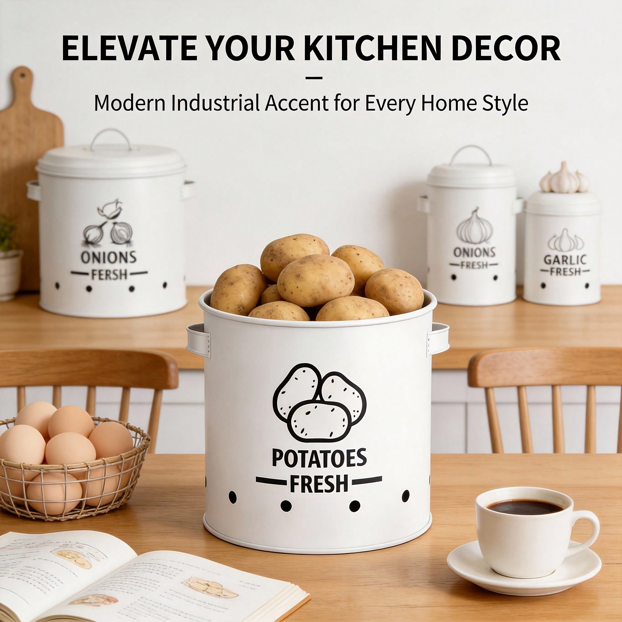 Potato Onion Garlic Storage Bi - Food Storage Tank recension och pris