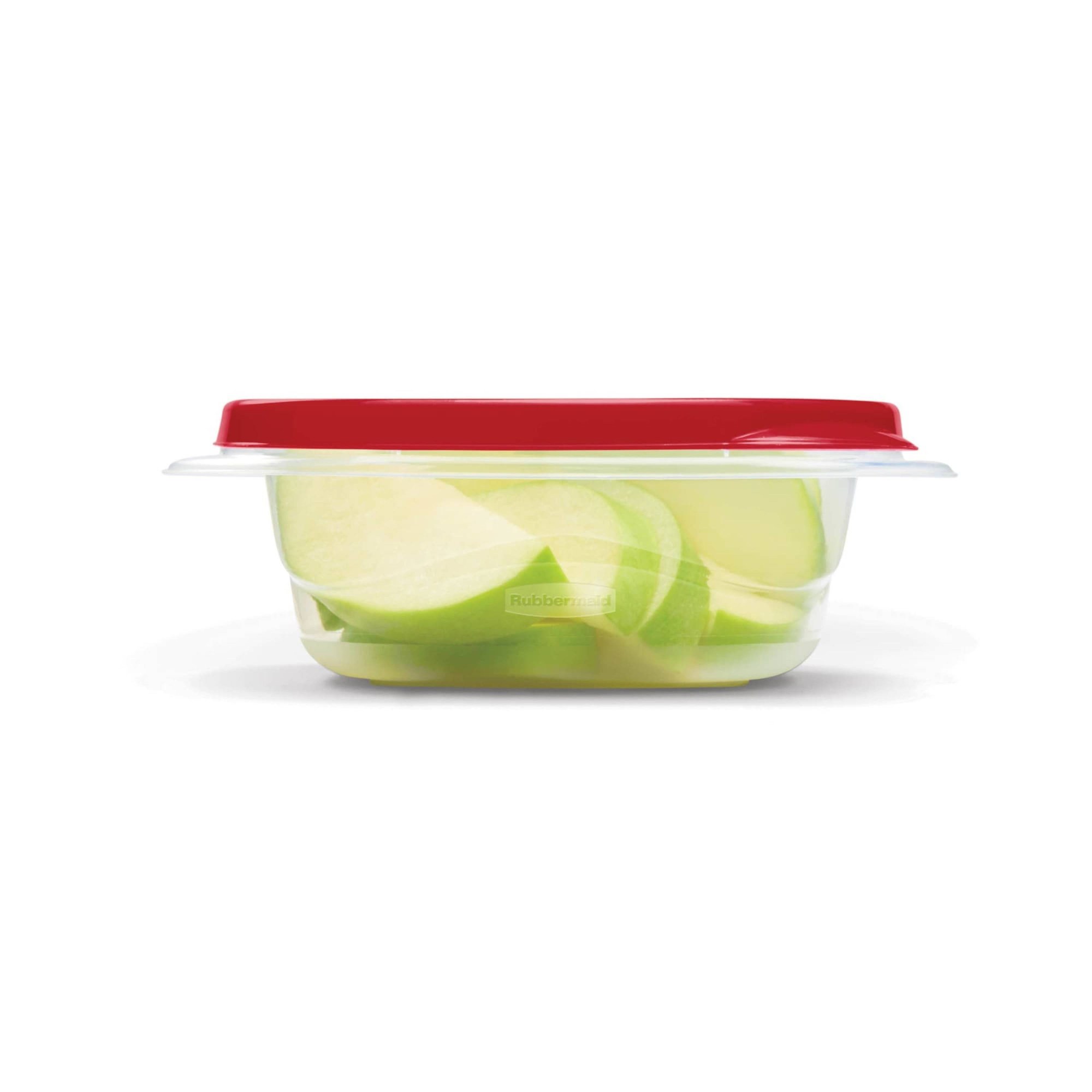 5pcs Red Lid Food Storage Cont - Food Storage Prep Containers recension och pris