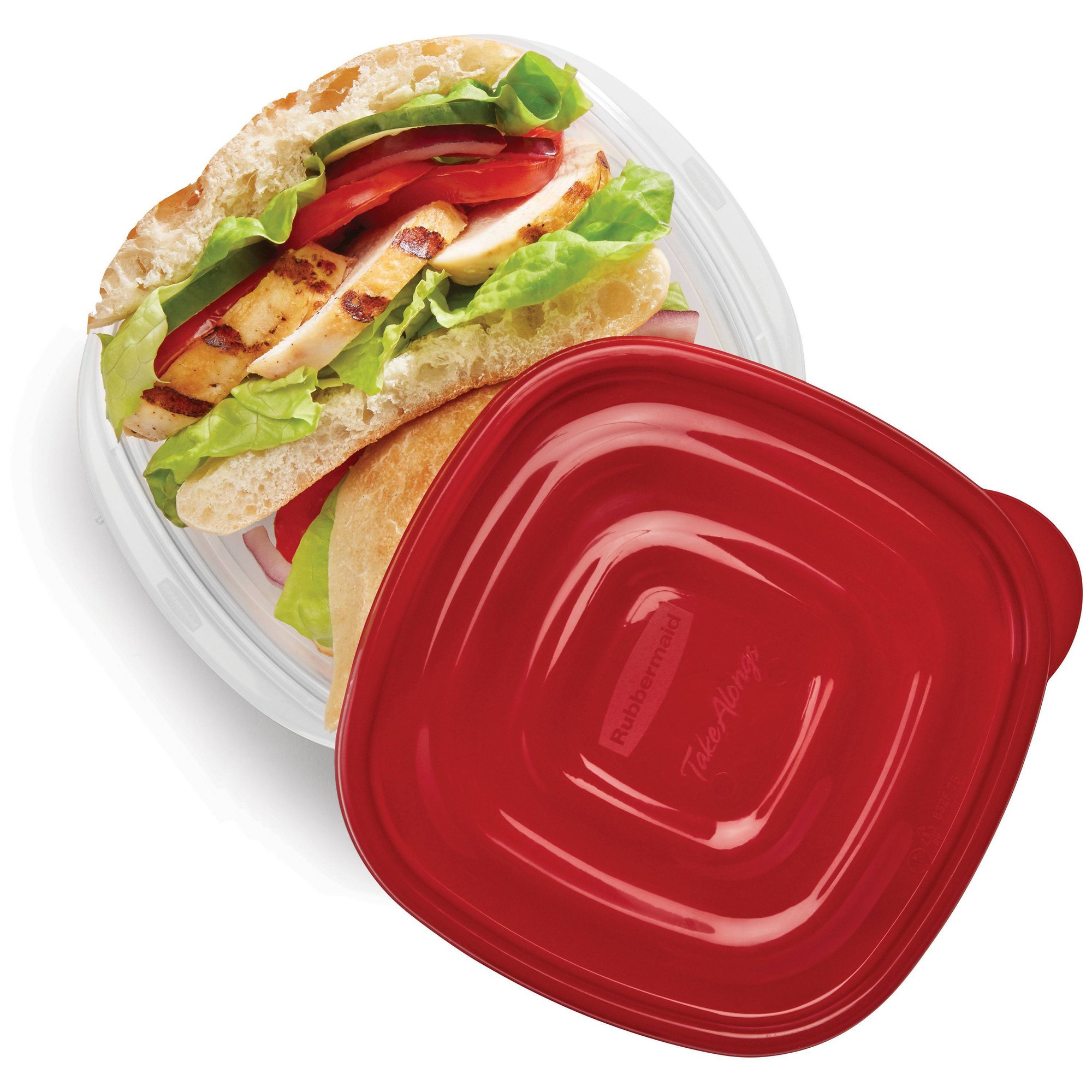 5pcs Red Lid Food Storage Cont - Food Storage Prep Containers recension och pris