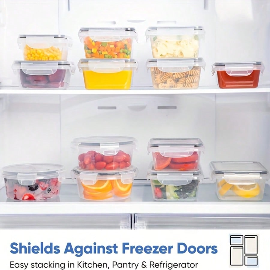 24‑Piece Meal Prep Food Contai - Food Storage Prep Containers recension och pris