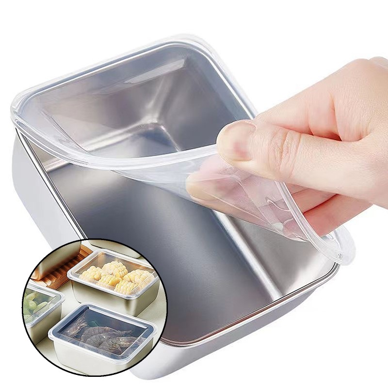 1pc Stainless Steel Refrigerat - Food Storage And Preparation recension och pris