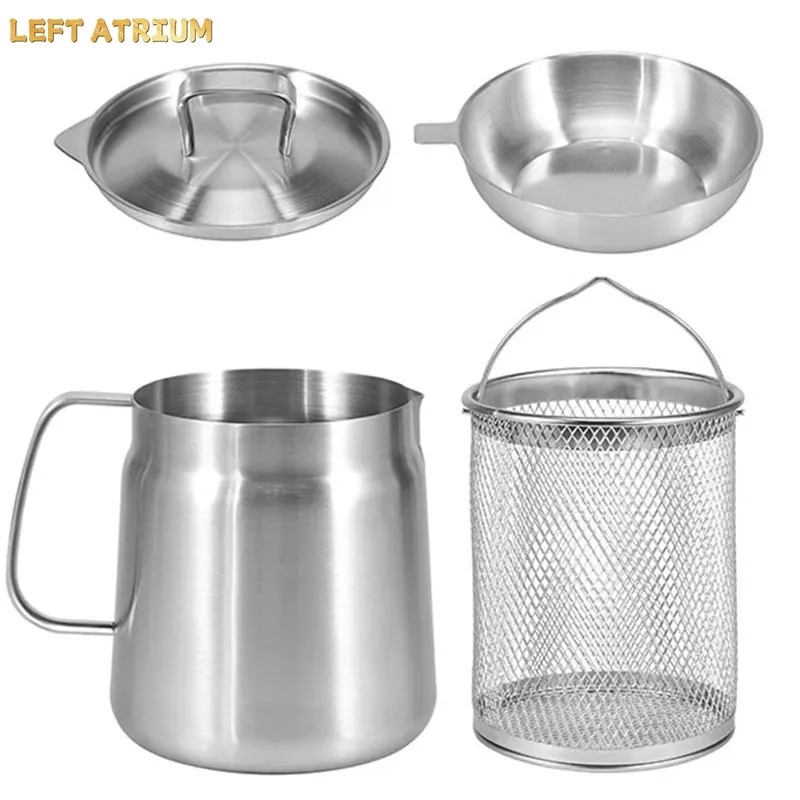 2.0L Stainless Steel Oil Filte - Herb Keeper Container recension och pris