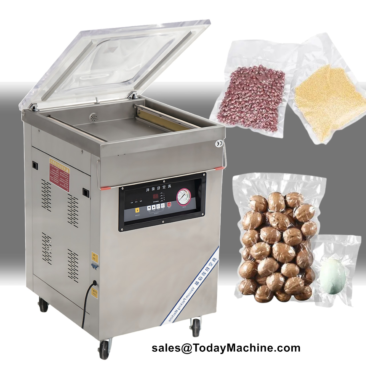 Single Chamber Plastic Bag Mea - Vacuum Sealer Bag recension och pris
