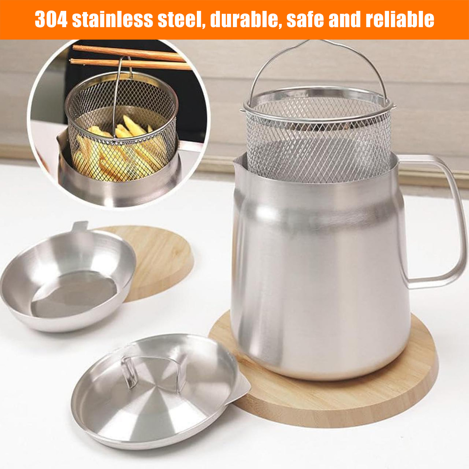 Oil Strainer Pot Multifunction - Herb Keeper Container recension och pris