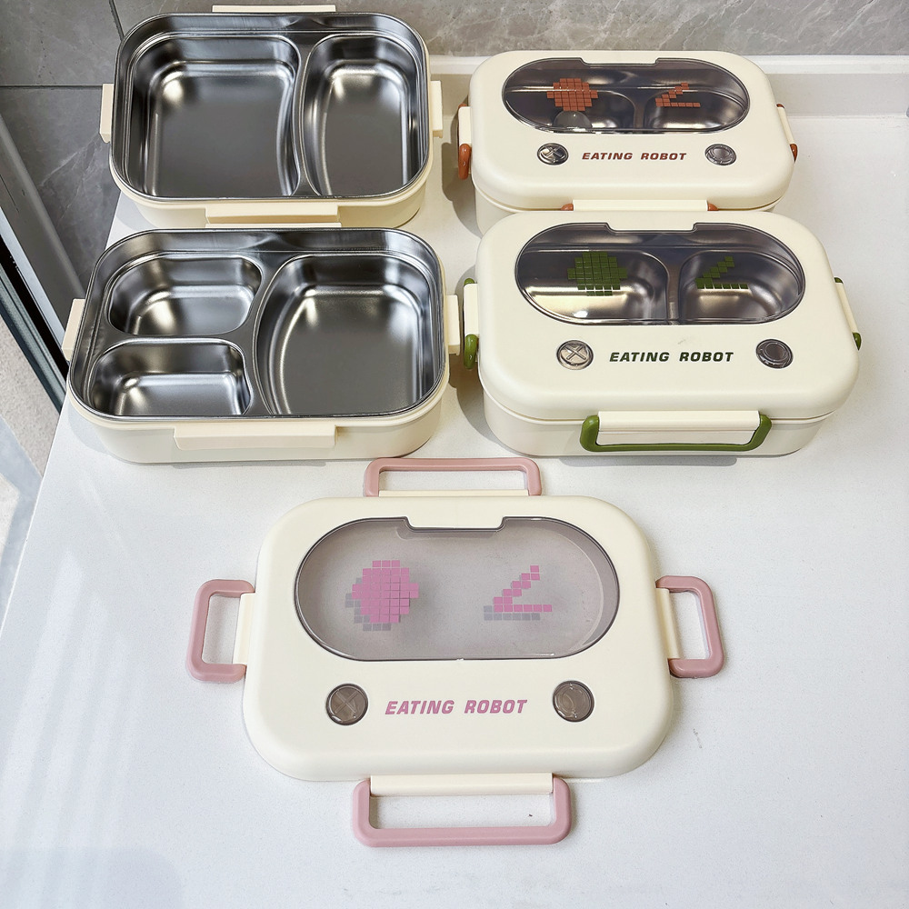 Thermal Bento Box Stainless St - Food Storage Prep Containers recension och pris