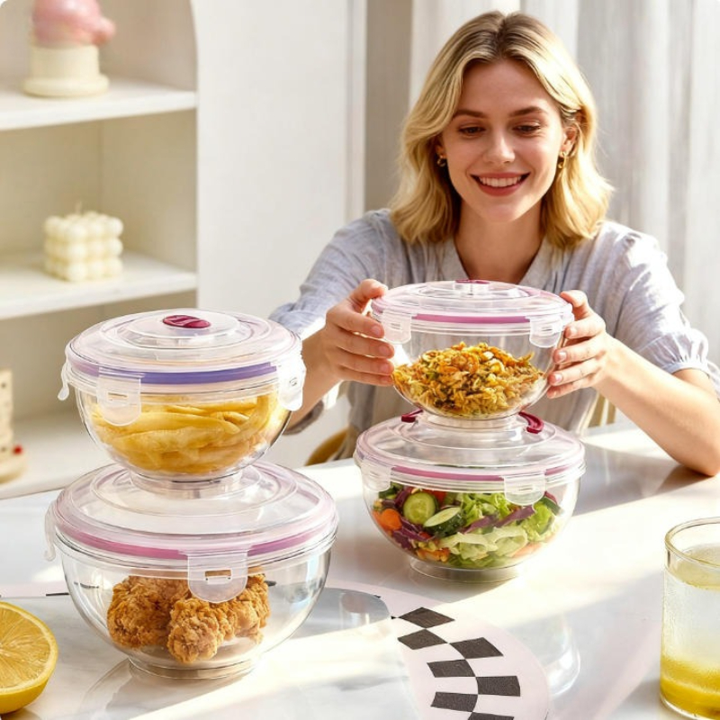 4-piece High-end Sealed Food S - Food Storage And Preparation recension och pris