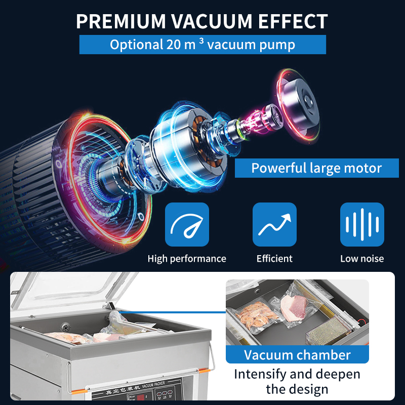 DZ-500  Vertical Single Chambe - Vacuum Sealer Bag recension och pris