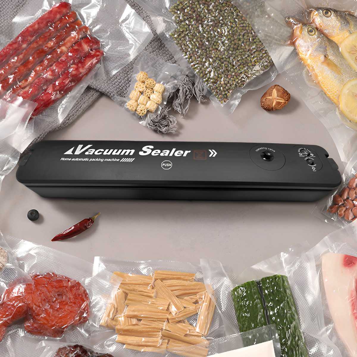 220V EU Plug Food Vacuum Seale - Vacuum Sealer Bag recension och pris