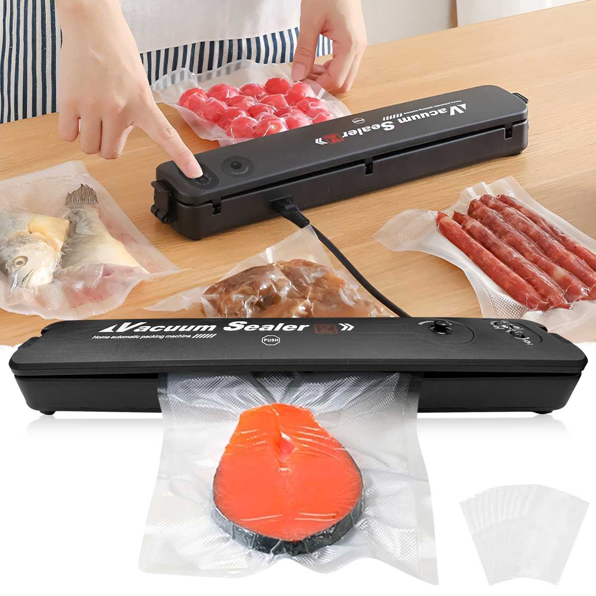 220V EU Plug Food Vacuum Seale - Vacuum Sealer Bag recension och pris