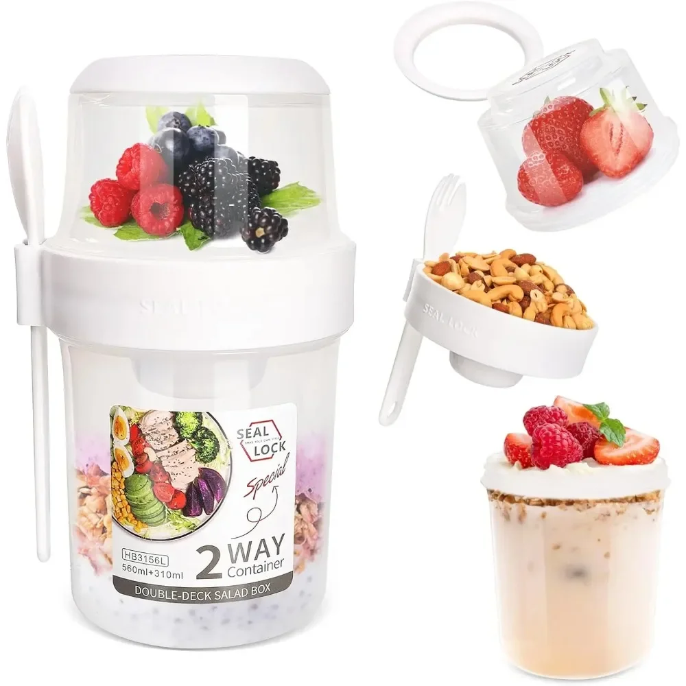 Salad Cup Breakfast Cups Porta - Food Storage Made Easy recension och pris