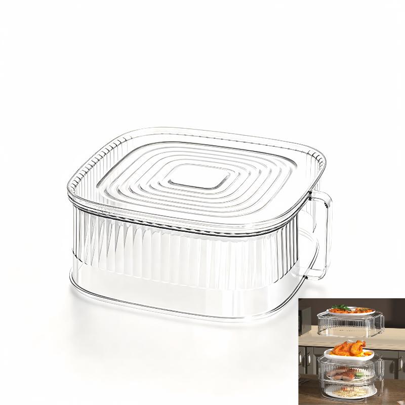 Stackable Transparent Heat Res - Food Storage Non Toxic recension och pris