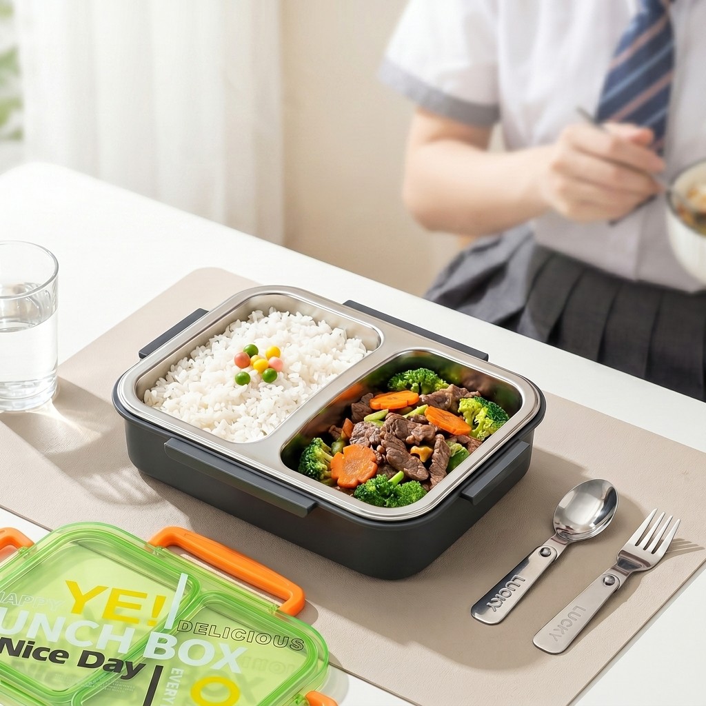 Microwavable 304 Stainless Ste - Food Storage Prep Containers recension och pris