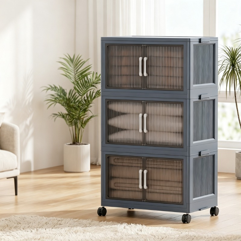 3‑Tier Foldable Plastic Storag - Food Storage Tank recension och pris