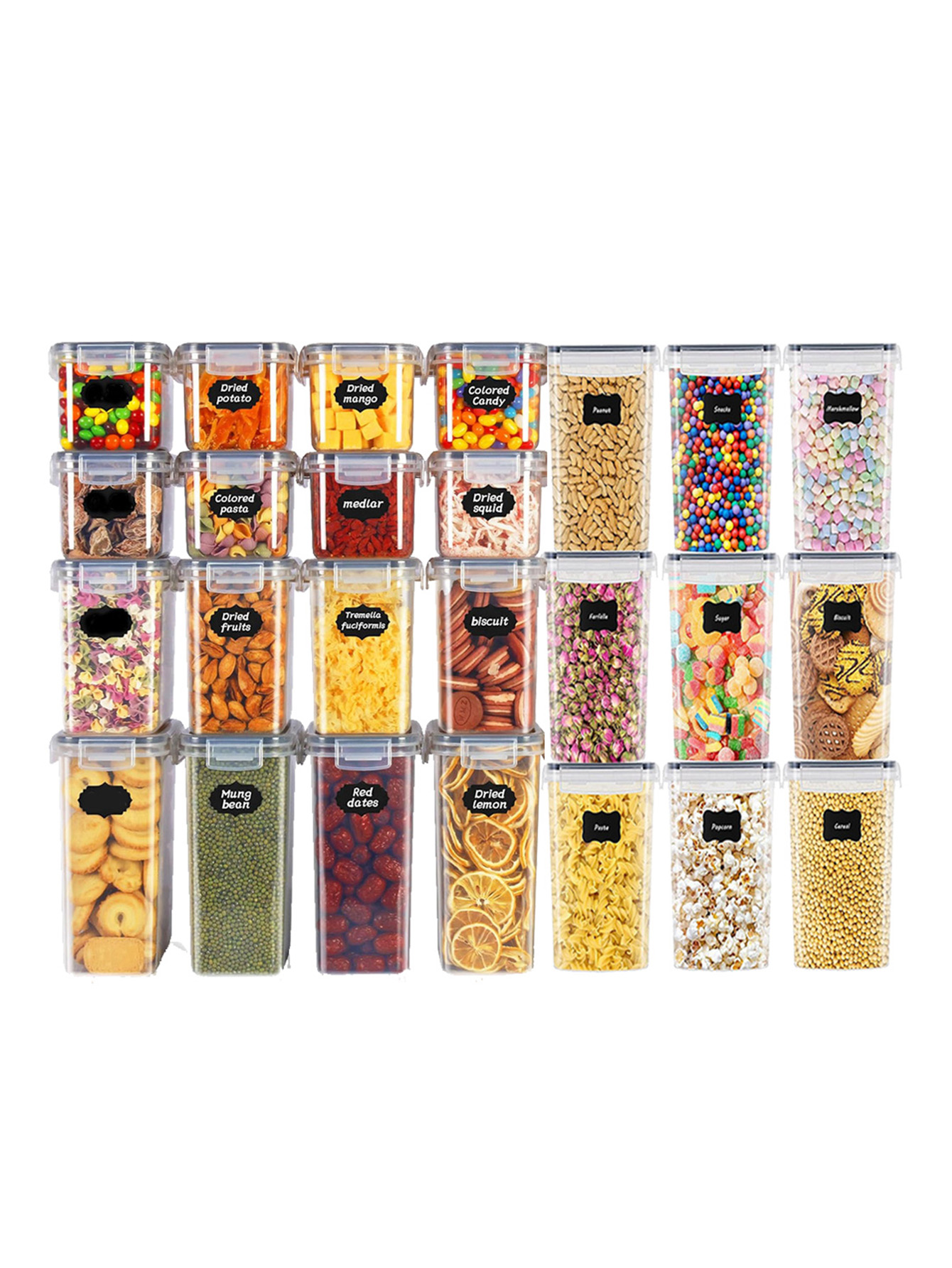 48pcs, Sealed Food Storage Con - Food Storage Tank recension och pris