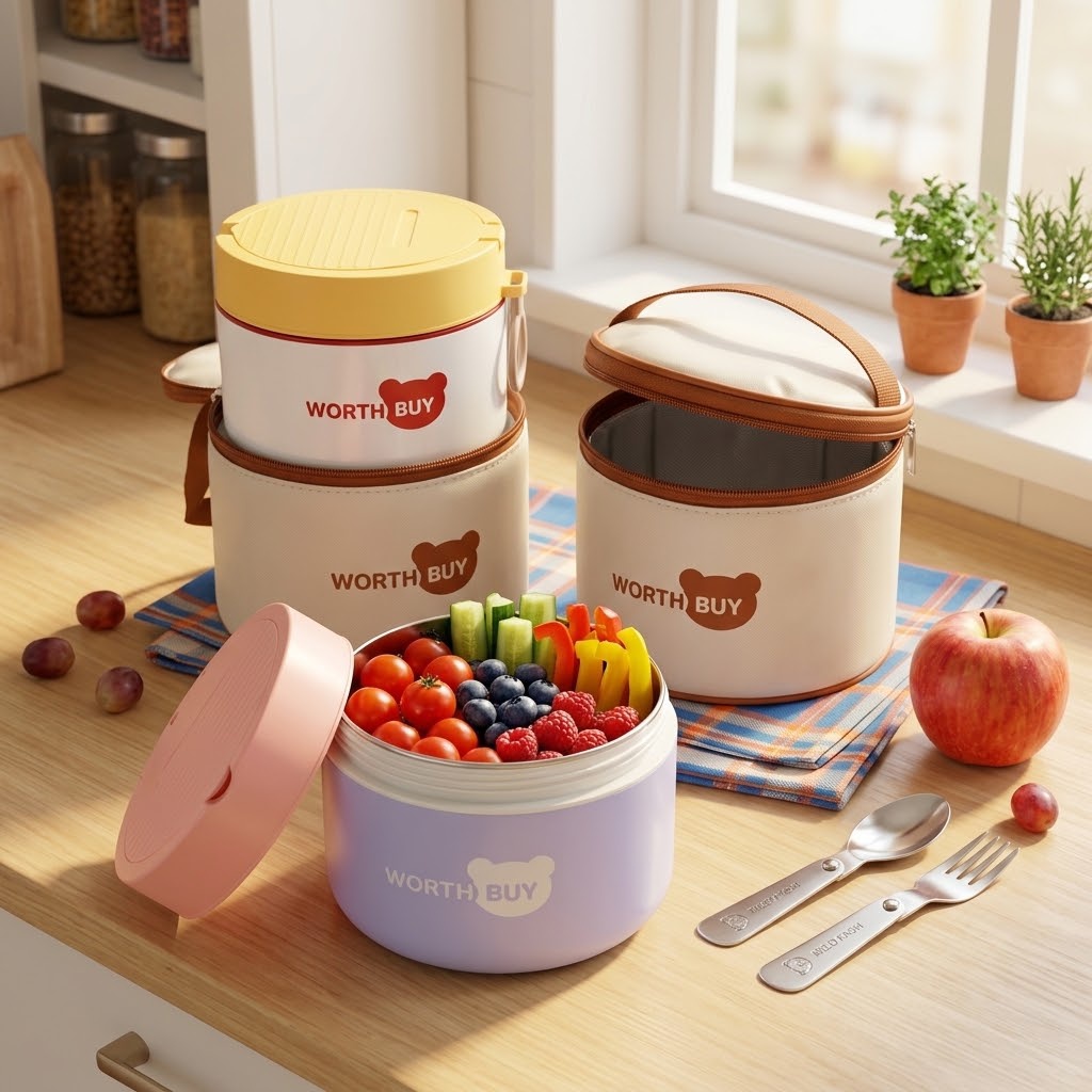 304 Stainless Steel Thermal Lu - Food Storage Made Easy recension och pris