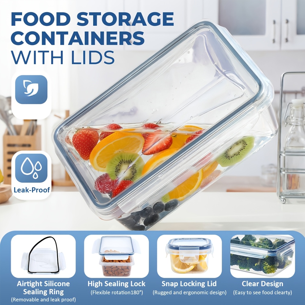 1PC Airtight Food Storage Cont - Food Storage Prep Containers recension och pris