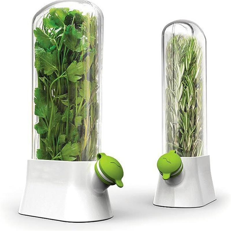 Refrigerator Herb Crisper Save - Herb Keeper Container recension och pris