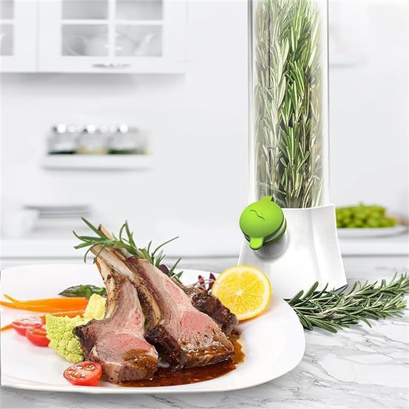Refrigerator Herb Crisper Save - Herb Keeper Container recension och pris